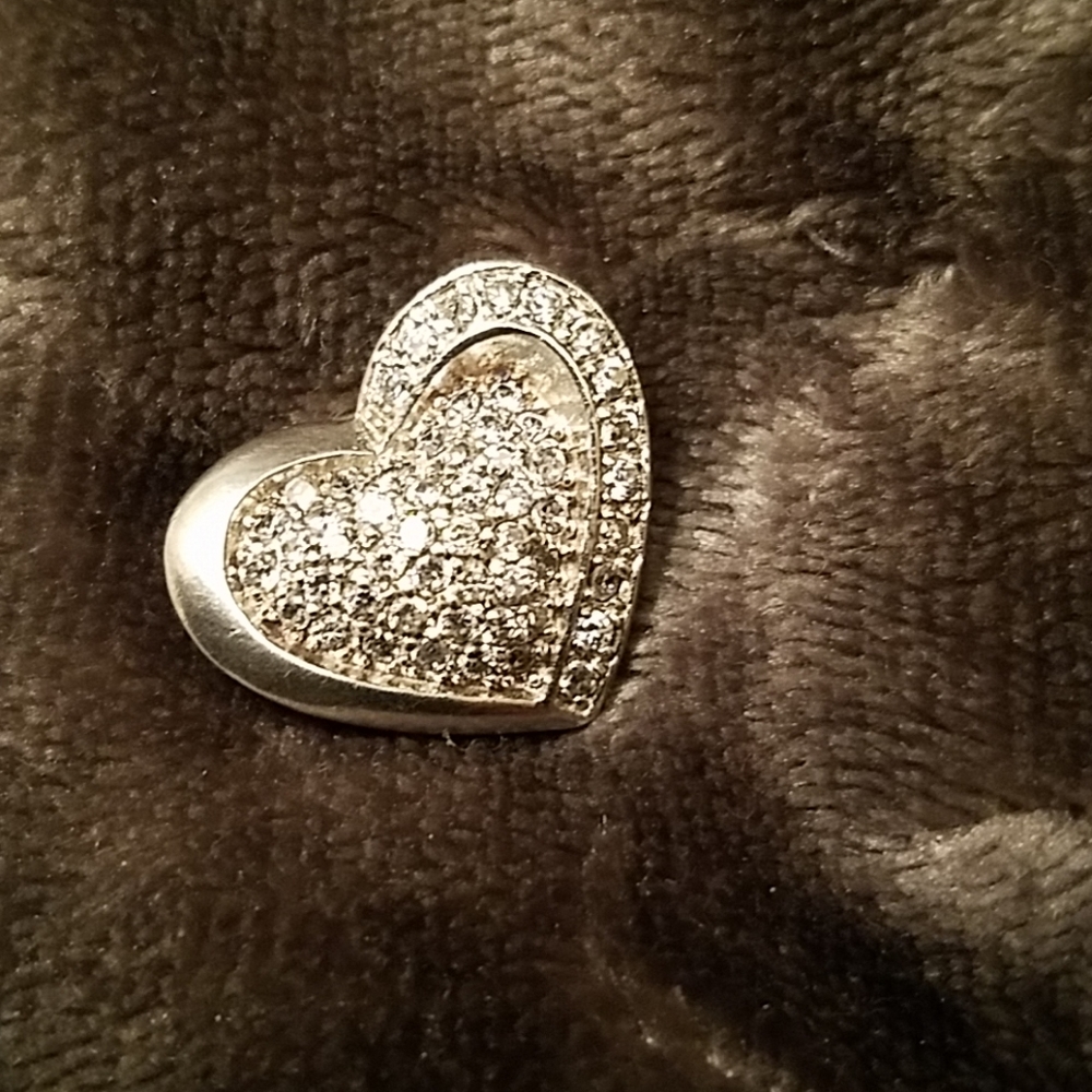 Sterling Silver Heart Pendant - Picture 6 of 7
